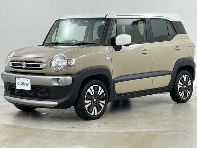スズキ クロスビー HYBRID MV 道央・札幌 2024(令6)年 5.1万km キャラバンアイボリーパールメタリック/ホワイト 2トーンルーフ ・4WD/・社外ナビ&CD&DVD&BT/・バックカメラ/・デュアルカメラブレーキサポート/・クルーズコントロール/・コーナーセンサー/・横滑り防止装置/・アイドリングストップ/・前席シートヒーター/・パドルシフト/・純正フロアマット/・ビルトインETC/・LEDヘッドライト/・オートライト/・スマートキー
