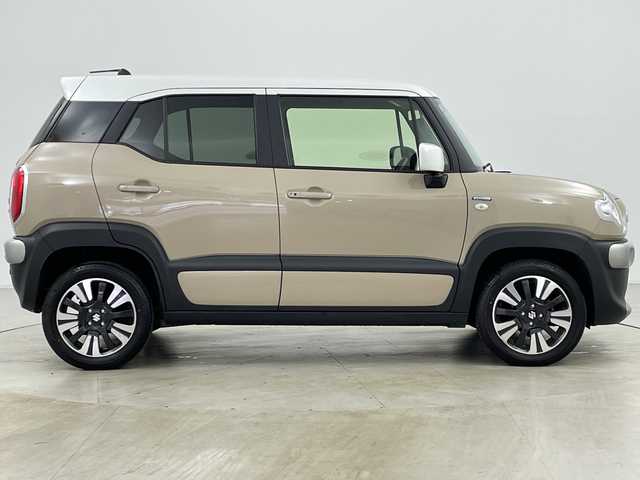 スズキ クロスビー HYBRID MV 道央・札幌 2024(令6)年 5.1万km キャラバンアイボリーパールメタリック/ホワイト 2トーンルーフ ・4WD/・社外ナビ&CD&DVD&BT/・バックカメラ/・デュアルカメラブレーキサポート/・クルーズコントロール/・コーナーセンサー/・横滑り防止装置/・アイドリングストップ/・前席シートヒーター/・パドルシフト/・純正フロアマット/・ビルトインETC/・LEDヘッドライト/・オートライト/・スマートキー