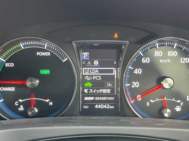 トヨタ クラウン ハイブリッド アスリートS 愛知県 2017(平29)年 4.4万km ホワイトパールクリスタルシャイン 純正8型ナビ/レーダークルーズコントロール/シートヒーター/バックカメラ/パワーシート/コーナーセンサー/純正アルミホイール/ステアリングヒーター/オートマチックハイビーム/ドライブレコーダー/ＥＴＣ/衝突軽減システム/フルセグ/CD DVD/Bluetooth/ステアリングスイッチ/スマートキー/プッシュスタート