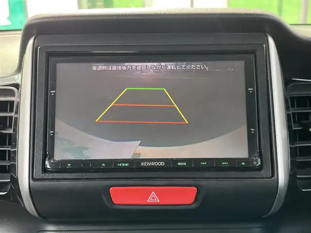 ホンダ Ｎ ＢＯＸ 2トーン カスタム SSパッケージ 奈良県 2015(平27)年 7万km プレミアムホワイトパール KENWOODナビ/（フルセグ/BT/CD/DVD）/バックカメラ/衝突軽減システム/両側パワースライドドア/横滑り防止/オートライト/電動格納ミラー/純正14インチAW/スペアキーX1