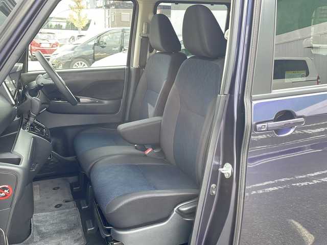 日産 ルークス ハイウェイスター X 徳島県 2021(令3)年 3.8万km アメジストパープル 純正9型ナビ　MM320D-L/（ラジオ/フルセグ/DISC/AUX/BT）/全方位カメラ/ビルトインETC/後方コーナーセンサー/アイドリングストップ/LEDヘッドライト/両側電動スライドドア/純正14AW/ドアバイザー/フォグライト/スマートキー/スペアアキー/道路標識表示/速度標識表示