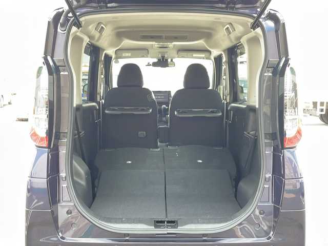 日産 ルークス ハイウェイスター X 徳島県 2021(令3)年 3.8万km アメジストパープル 純正9型ナビ　MM320D-L/（ラジオ/フルセグ/DISC/AUX/BT）/全方位カメラ/ビルトインETC/後方コーナーセンサー/アイドリングストップ/LEDヘッドライト/両側電動スライドドア/純正14AW/ドアバイザー/フォグライト/スマートキー/スペアアキー/道路標識表示/速度標識表示