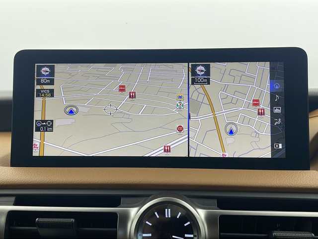 レクサス ＩＳ 300h 栃木県 2021(令3)年 2.3万km ソニッククォーツ 純正ナビ/(AM/FM/CD/DVD/Bluetooth/SD)/パノラミックビューモニター/ブラインドスポットモニター/レーダークルーズコントロール/パワーバックドア/前席シートヒーター/オートマチックハイビーム/ＥＴＣ/前後ドライブレコーダー/パワーシート/パドルシフト