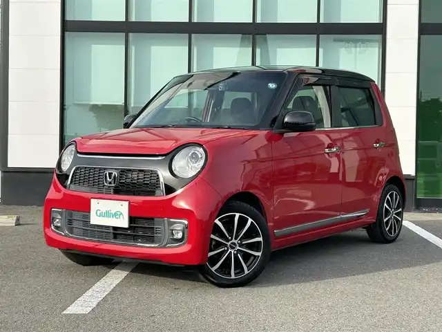 ホンダ Ｎ ＯＮＥ プレミアム ツアラー 和歌山県 2015(平27)年 9.4万km ミラノレッド 純正ナビ/フルセグTV/バックカメラ/（BT/CD/DVD/MAV)/シティブレーキアクティブシステム/クルーズコントロール/横滑り防止機能/前後ドライブレコーダー/ビルトインETC/パドルシフト/電動格納ミラー/WCON/ペアタイヤ/ハロゲンヘッドライト/フォグランプ/オートライト