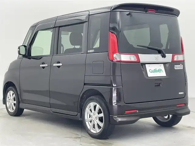 スズキ スペーシア X リミテッド 富山県 2014(平26)年 5.2万km アーバンブラウンパールメタリック 社外ナビ（AM/FM/DVD/BT/フルセグ）/ETC/両側パワースライドドア/D席シートヒーター/衝突被害軽減システム/横滑り防止装置/アイドリングストップ/オートキセノンライト/純正アルミホイール/純正フロアマット/ドアバイザー/電動格納ミラー/スマートキー
