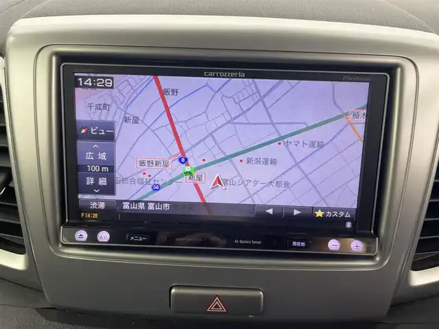 スズキ スペーシア X リミテッド 富山県 2014(平26)年 5.2万km アーバンブラウンパールメタリック 社外ナビ（AM/FM/DVD/BT/フルセグ）/ETC/両側パワースライドドア/D席シートヒーター/衝突被害軽減システム/横滑り防止装置/アイドリングストップ/オートキセノンライト/純正アルミホイール/純正フロアマット/ドアバイザー/電動格納ミラー/スマートキー