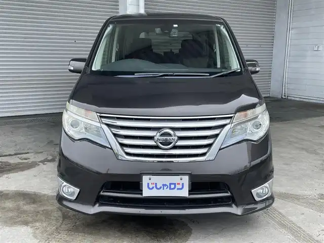 日産 セレナ ハイウェイS G Sハイブリッド 茨城県 2014(平26)年 6.1万km タイガーアイブラウン (株)IDOMが運営する【じしゃロン水戸店】の自社ローン専用車両になりますこちらは現金またはオートローンご利用時の価格です。自社ローンご希望の方は別途その旨お申付け下さい/純正ナビ/両側パワースライドドア/ＥＴＣ/HIDヘッドライト/スマートキー/スペアキー