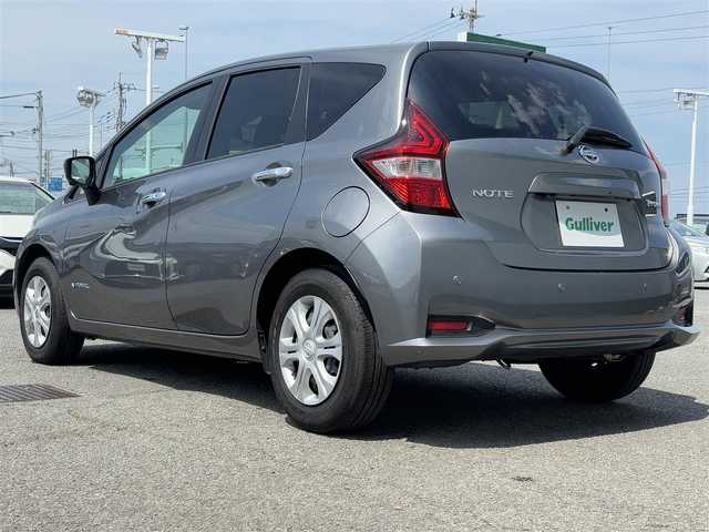 日産 ノート e－パワー B 徳島県 2020(令2)年 1.8万km ダークメタルグレー carrozzeria7インチナビ　AVIC-RZ003/（AM/FM/BT/iPod/USB/SD）/バックカメラ/全周囲カメラ/デジタルインナーミラー/ETC/クリアランスソナー/踏み間違い衝突防止アシスト/プッシュスタート/スマートキー/スペアキー