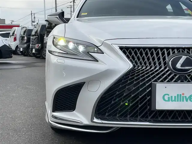 レクサス ＬＳ 青森県 2018(平30)年 7.4万km ソニッククォーツ 純正ナビ/フルセグTV/CD/DVD/BT/サンルーフ/バックカメラ/パノラミックビューモニター/レクサスセーフティセンス/全席パワーシート/デジタルインナーミラー/パワートランク/レザーエアシート/ヘッドアップディスプレイ/レーダークルーズコントロール/ETC２．０