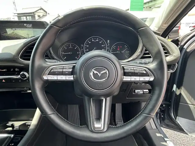 マツダ マツダ３セダン XD プロアクティブ ツーリングS 愛知県 2022(令4)年 4.2万km ポリメタルグレーM 純正ナビ/（FM/AM/BT/CD/DVD)/フルセグTV/全方位カメラ/ETC/ドライブレコーダー/純正18インチAW/クルーズコントロール/運転席パワーシート/運転席＆助手席シートヒーター/ステアリングヒーター/パドルシフト/革巻きステアリング/LEDヘッドライト/スマートキー/ドアバイザー/フロアマット