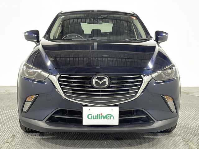 マツダ ＣＸ－３ XD プロアクティブ 広島県 2017(平29)年 6.5万km ディープクリスタルブルーマイカ 禁煙車/純正ナビ/バックカメラ/シートヒーター/ブラインドスポットモニター/ヘッドアップディスプレイ/パドルシフト/ステアリングヒーター/レーダークルーズコントロール/コーナーセンサー/オートマチックハイビーム/ＥＴＣ/エアバッグ(運転席/助手席/サイド/カーテン)/純正18インチアルミホイール(215/50/R18)