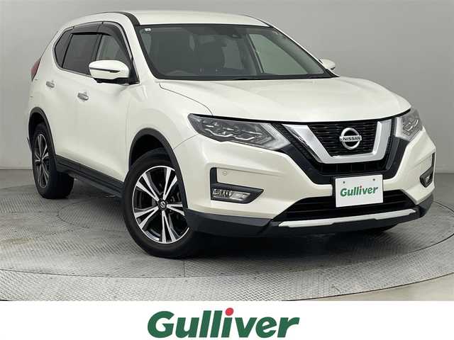 日産 エクストレイル 20Xi 道央・札幌 2018(平30)年 6.4万km ブリリアントホワイトパール ・4WD/・寒冷地仕様/・社外SDナビ/・CD/DVD/SD/BT/iPod/ワンセグ/・アラウンドビューモニター/・ビルトインETC/・プロパイロット/・エマージェンシーブレーキ/・クリアランスソナー/・横滑り防止装置/・ダウンヒルアシストコントロール/・アイドリングストップ/・撥水カプロンシート/・電動リアゲート/・ステアリングスイッチ/・電動格納ウィンカーミラー/・LEDヘッドライト/・オートライト/・フォグライト/・ドアバイザー/・純正１８インチAW/・スマートキー/・保証書/・取扱説明書