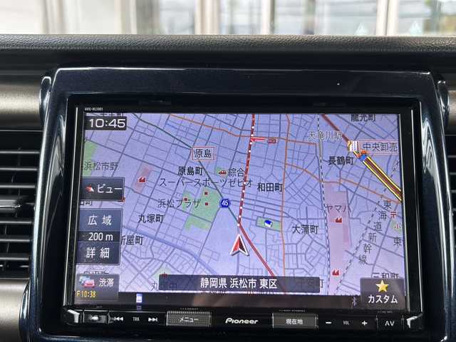 スズキ ハスラー Jスタイル Ⅲ 静岡県 2018(平30)年 1.4万km ピュアホワイトパール/ブラック2トーン 社外メモリナビ/・CD/・DVD/・フルセグTV/・Bluetooth/・USB/・AM/・FM/主要装備/・プリクラッシュセーフティー/・レーンキープ/・横滑り防止装置/・全方位カメラ/・シートヒーターD+N/・ハーフレザーシート/・ドラレコ前/・ETC/・ステアリングリモコン/・HIDヘッドライト/・フォグランプ/・純正フロアマット/・純正アルミホイール/・スマートキー/・プッシュスタート
