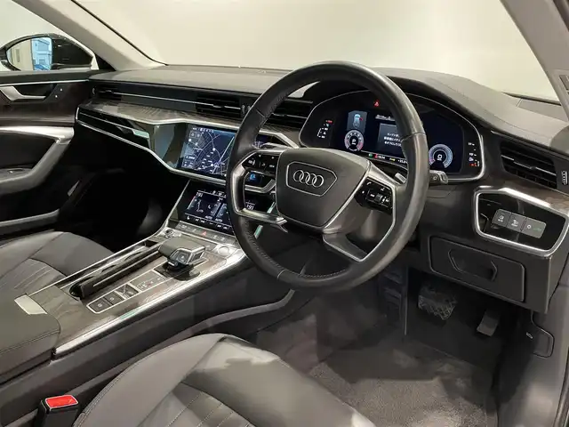アウディ Ａ６ 55TFSIクワトロ デビューPKG 愛知県 2019(令1)年 5.4万km 黒 デビューパッケージ /マトリクスLED  /バーチャルコクピット　/MMIナビゲーション　/Bluetooth　/フルセグTV　/360度カメラ　/レザーシート　/シートヒーター　/ACC　/LKA　/LDW　/BSM/プッシュスタート/ウィンカーミラー/アイドリングストップ/ドライブレコーダー/ETC