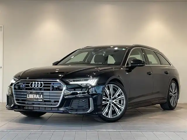 アウディ Ａ６ 55TFSIクワトロ デビューPKG 愛知県 2019(令1)年 5.4万km 黒 デビューパッケージ /マトリクスLED  /バーチャルコクピット　/MMIナビゲーション　/Bluetooth　/フルセグTV　/360度カメラ　/レザーシート　/シートヒーター　/ACC　/LKA　/LDW　/BSM/プッシュスタート/ウィンカーミラー/アイドリングストップ/ドライブレコーダー/ETC