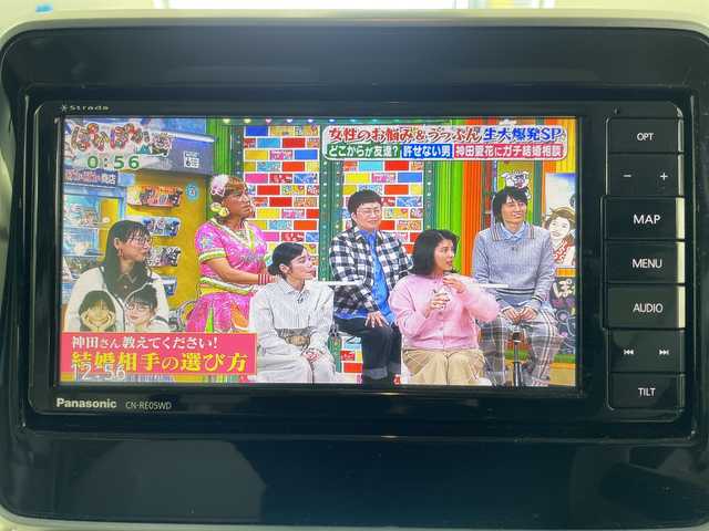 スズキ スペーシア HYBRID X 道央・札幌 2018(平30)年 6万km オフブルーメタリック/ホワイト2トーン ・4WD/・デュアルカメラブレーキサポート/・衝突被害軽減ブレーキ/・社外ナビ（CN-05WD）/・BT/CD/DVD/SD/フルセグTV/・両側パワースライドドア/・前席シートヒーター/・社外エンジンスターター/・車線逸脱防止機能/・ルーフレール/・社外ドライブレコーダー前方/・プッシュスタート/・スマートキー×2/・ETC