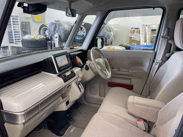 スズキ スペーシア HYBRID X 道央・札幌 2018(平30)年 6万km オフブルーメタリック/ホワイト2トーン ・4WD/・デュアルカメラブレーキサポート/・衝突被害軽減ブレーキ/・社外ナビ（CN-05WD）/・BT/CD/DVD/SD/フルセグTV/・両側パワースライドドア/・前席シートヒーター/・社外エンジンスターター/・車線逸脱防止機能/・ルーフレール/・社外ドライブレコーダー前方/・プッシュスタート/・スマートキー×2/・ETC