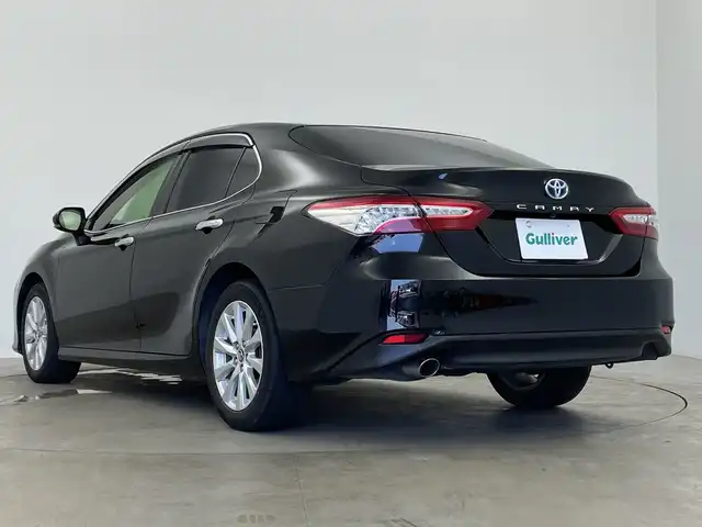 トヨタ カムリ G 鹿児島県 2019(令1)年 5.1万km アティチュードブラックマイカ 社外SDナビ/（AM/FM/CD/DVD/Bluetooth/フルセグ）/バックカメラ/レーダークルーズコントロール/プリクラッシュセーフティ/レーンキープアシスト/パワーシート/オートライト/オートハイビーム/ステアリングリモコン/ETC/ドライブレコーダー/電動パーキング/オートホールド/純正AW17インチ