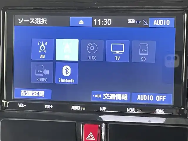 トヨタ ルーミー カスタムG－T 千葉県 2021(令3)年 4.8万km パールホワイトⅢ 禁煙車/純正9インチメモリナビ/　CD/DVD/BT/フルセグＴＶ/アラウンドビューモニター/スマートアシスト/　・衝突回避・軽減ブレーキ機能 /　・オートハイビーム/　・誤発進抑制機能/　・車線逸脱警報＆逸脱抑制制御/　・先行車発進お知らせ機能/　・進入禁止標識認識機能/両側パワースライドドア/レーダークルーズコントロール/コーナーセンサー/前席シートヒーター/ETC/電子パーキング/オートホールド/ステアリングスイッチ/革巻きステアリング/電動格納ミラー/純正15インチアルミホイール/LEDヘッドライト/フォグライト