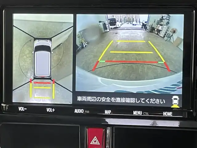 トヨタ ルーミー カスタムG－T 千葉県 2021(令3)年 4.8万km パールホワイトⅢ 禁煙車/純正9インチメモリナビ/　CD/DVD/BT/フルセグＴＶ/アラウンドビューモニター/スマートアシスト/　・衝突回避・軽減ブレーキ機能 /　・オートハイビーム/　・誤発進抑制機能/　・車線逸脱警報＆逸脱抑制制御/　・先行車発進お知らせ機能/　・進入禁止標識認識機能/両側パワースライドドア/レーダークルーズコントロール/コーナーセンサー/前席シートヒーター/ETC/電子パーキング/オートホールド/ステアリングスイッチ/革巻きステアリング/電動格納ミラー/純正15インチアルミホイール/LEDヘッドライト/フォグライト