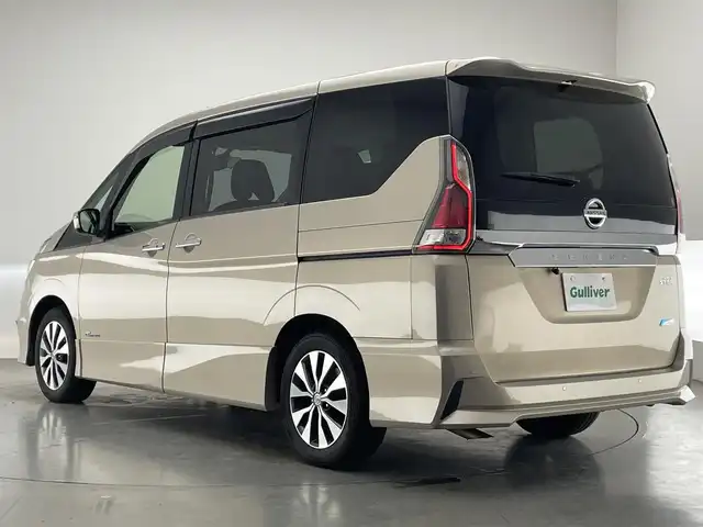 日産 セレナ ハイウェイスター プロパイロットED 愛知県 2016(平28)年 10.7万km カシミヤグレージュ 純正ナビ　後席モニター　プロパイロット　禁煙車　電動パーキング　オートホールド　バックカメラ　快適パック　ハンズフリー両側パワスラ　ＬＥＤオートライト　前後ドラレコ　ＥＴＣ　フォグランプ　ＵＳＢポート