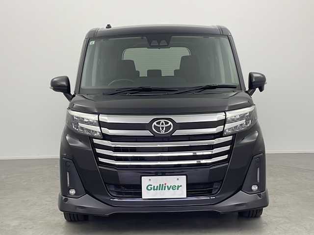 トヨタ ルーミー カスタムG－T 大阪府 2021(令3)年 5.2万km ブラックマイカメタリック 純正ナビ/・フルセグTV/・Bluetooth/社外センターコンソール/両側パワースライドドア/オートホールド/バックカメラ/プリクラッシュセーフティ/レーダークルーズコントロール/前後コーナーセンサー/前後シートヒーター/ビルトインETC/保証書/取扱説明書/点検記録簿