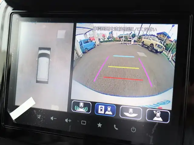 スズキ スペーシア カスタム HYBRID XS ターボ 神奈川県 2025(令7)年 0.1千km パールⅡ ワンオーナー/セーフティサポート（予防安全技術）/純正メモリナビ/：BluetoothAudhio/：フルセグテレビ/全方位モニターバックカメラ/シートヒーター/ステアリングヒーター/ステアリングスイッチ/両側パワースライド/アイドリングストップ/クルーズコントロール/コーナーセンサー（前後）/プッシュスタート/保証書