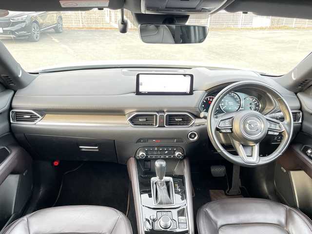 マツダ ＣＸ－５ XD エクスクルーシブモード 山梨県 2021(令3)年 5.4万km スノーフレイクホワイトパールマイカ 純正ナビ　/全方位カメラ　/ＬＥＤライト　/クルーズコントロール　/ＥＴＣ　/レーンキープアシスト　/全席シートヒーター　/エアシート　/前後コーナーセンサー　/ターボ　/ステアリングリモコン/パワーバックドア