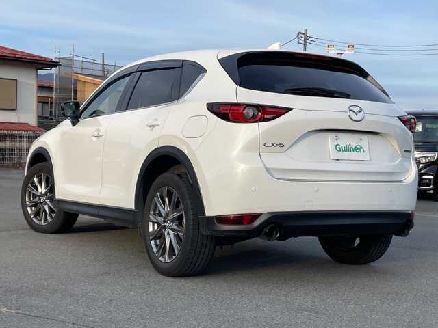 マツダ ＣＸ－５ XD エクスクルーシブモード 山梨県 2021(令3)年 5.4万km スノーフレイクホワイトパールマイカ 純正ナビ　/全方位カメラ　/ＬＥＤライト　/クルーズコントロール　/ＥＴＣ　/レーンキープアシスト　/全席シートヒーター　/エアシート　/前後コーナーセンサー　/ターボ　/ステアリングリモコン/パワーバックドア