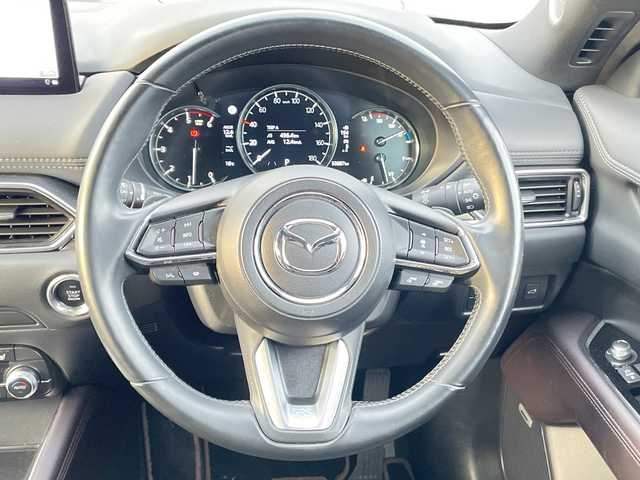 マツダ ＣＸ－５ XD エクスクルーシブモード 山梨県 2021(令3)年 5.4万km スノーフレイクホワイトパールマイカ 純正ナビ　/全方位カメラ　/ＬＥＤライト　/クルーズコントロール　/ＥＴＣ　/レーンキープアシスト　/全席シートヒーター　/エアシート　/前後コーナーセンサー　/ターボ　/ステアリングリモコン/パワーバックドア