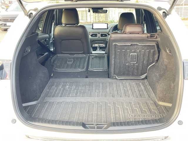 マツダ ＣＸ－５ XD エクスクルーシブモード 山梨県 2021(令3)年 5.4万km スノーフレイクホワイトパールマイカ 純正ナビ　/全方位カメラ　/ＬＥＤライト　/クルーズコントロール　/ＥＴＣ　/レーンキープアシスト　/全席シートヒーター　/エアシート　/前後コーナーセンサー　/ターボ　/ステアリングリモコン/パワーバックドア