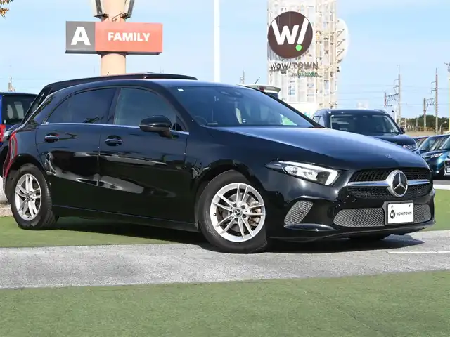 メルセデス・ベンツ Ａ１８０ スタイル 千葉県 2018(平30)年 5.3万km コスモスブラック アクティブブレーキアシスト/アクティブレーンキーピングアシスト/レーンチェンジアシスト/アテンションアシスト/ブラインドスポットアシスト/ディストロニック/ハーフレザーシート/前席パワーシート/シートヒーター/純正HDDナビ/地デジTV/【Bluetooth接続】/革巻きステアリング/ステアリングスイッチ/パドルシフト/ETC（2.0）/LEDヘッドライト/フォグライト/ウインカーミラー/パークトロニック/純正16インチアルミホイル/サイド/カーテンエアバッグ/キーレスゴー