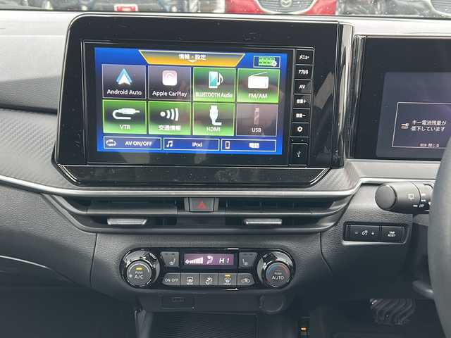 日産 ノート X FOUR 秋田県 2023(令5)年 4.1万km ピュアホワイトパール ディスプレイオーディオ/AppleCarPlay/AndroidAuto/バックカメラ/ドライブレコーダー/ETC/スペアキー/前後コーナーセンサー/４WD/取説