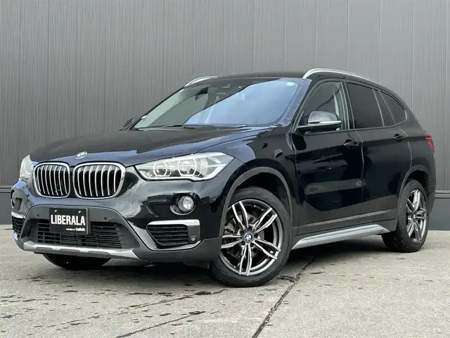 ＢＭＷ Ｘ１ xDrive 18d xライン 道東・釧路十勝 2017(平29)年 5.3万km サファイアブラックP アクディブクルーズコントロール/ヘッドアップディスプレイ/ハーフレザー/シートヒーター/純正ナビ/バックカメラ/LEDヘッドライト/オートライト/パワーバックドア/コンフォートアクセス/社外18インチAW/インテリジェントセーフティ/パークディスタンスコントロール/ヒルディセントコントロール