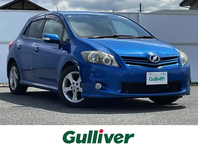 トヨタ オーリス 180G Sパッケージ 岩手県 2011(平23)年 11.4万km コバルトブルーメタリック 社外メモリナビ/　　CD/ワンセグ/HIDオートライト/純正16インチアルミホイール/スマートキー/ETC