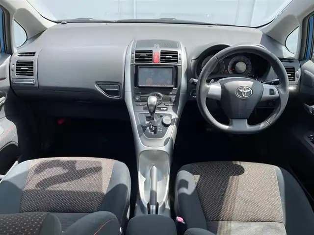 トヨタ オーリス 180G Sパッケージ 岩手県 2011(平23)年 11.4万km コバルトブルーメタリック 社外メモリナビ/　　CD/ワンセグ/HIDオートライト/純正16インチアルミホイール/スマートキー/ETC