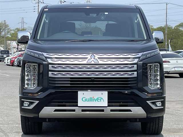 三菱 デリカＤ：５ P 道央・札幌 2023(令5)年 1.1万km グラファイトグレーメタリック/ブラックマイカ ４WD/社外メモリーナビ/CD/DVD/BT/フルセグ/衝突被害軽減ブレーキ/横滑り防止装置/アダプティブクルーズコントロール/レーンキープアシスト/ブラインドスポットモニター/マルチアラウンドモニター/ビルトインETC/ドライブレコーダー/デフロック切替/アイドリングストップ/ECOMODE/両側パワースライドドア/パワーバックドア/D席パワーシート/前席シートヒーター/革巻きステアリング/ステアリングリモコン/パドルシフト/ハンドルヒーター/AC100V/電動パーキング/オートブレーキホールド/オートステップ/プッシュスタート/スマートキー/LEDヘッドライト/オートライト/フォグランプ/電動格納ミラー/ウィンカーミラー/フロアマット/スペアキー/レンタカー登録