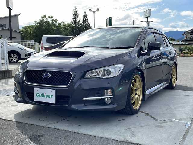 スバル レヴォーグ 1．6GT アイサイト 山梨県 2014(平26)年 2.8万km ダークグレーメタリック 純正ＳＤナビ/HKSマフラー/ENKEI18インチAW/TEIN車高調/オートエアコン/ビルトインＥＴＣ/ＡＢＳ/アイドリングストップ/クルーズコントロール/レーンキープアシスト/盗難防止装置/オートライト/前後コーナーセンサー