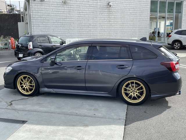 スバル レヴォーグ 1．6GT アイサイト 山梨県 2014(平26)年 2.8万km ダークグレーメタリック 純正ＳＤナビ/HKSマフラー/ENKEI18インチAW/TEIN車高調/オートエアコン/ビルトインＥＴＣ/ＡＢＳ/アイドリングストップ/クルーズコントロール/レーンキープアシスト/盗難防止装置/オートライト/前後コーナーセンサー