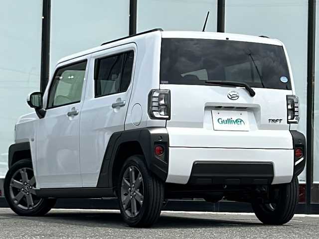 ダイハツ タフト G ターボ 山形県 2020(令2)年 2.5万km シャイニングホワイトパール 4WD/パノラマガラスルーフ/フォグランプ/LEDヘッドライト/オートライト/純正ナビ/（Bluetooth/CD/DVD/フルセグ)/純正ドライブレコーダー/前席シートヒーター/電動格納ミラー/ウィンカーミラー/スペアキー/エンジンスターター/保証書/取扱説明書/アラウンドビューモニター/衝突被害軽減システム/レーダークルーズコントロール/横滑り防止装置/車線逸脱装置/レーンキープアシスト
