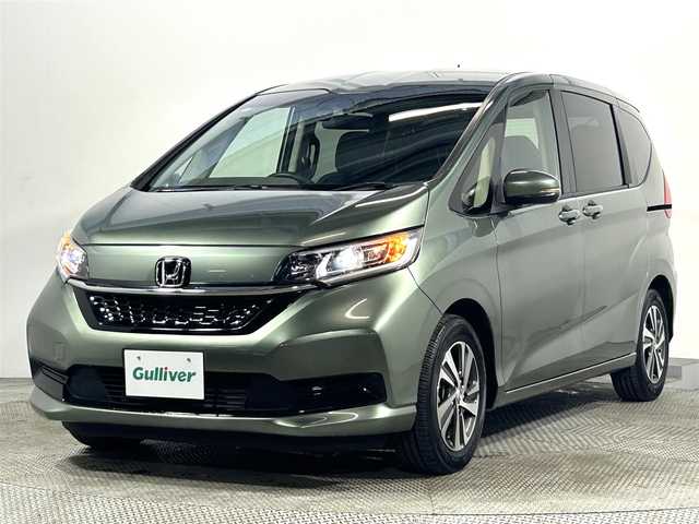 ホンダ フリード G ホンダセンシング 大阪府 2020(令2)年 1.9万km シルバーミストグリーンM 純正ナビ（フルセグＴＶ／ＤＶＤ／ＣＤ／Ｂｌｕｅｔｏｏｔｈ）　両側電動ドア　衝突軽減　レーンアシスト　レーダークルコン　ＥＴＣ　ドラレコ　プッシュスタート　スマートキー　純正アルミ　オートエアコン