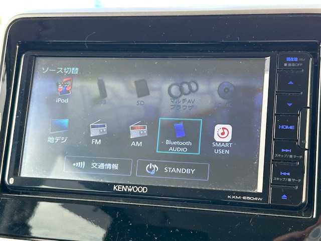 スズキ スペーシア カスタム HYBRID GS 茨城県 2020(令2)年 5万km ピュアホワイトP 純正SDナビ/（フルセグTV/BT/AM/FM/iPod）/ETC/前ドライブレコーダー/片側パワースライドドア/前後コーナーセンサー/LED/衝突被害軽減システム/横滑り防止装置/盗難防止装置/オートライト/純正アルミホイール/AAC