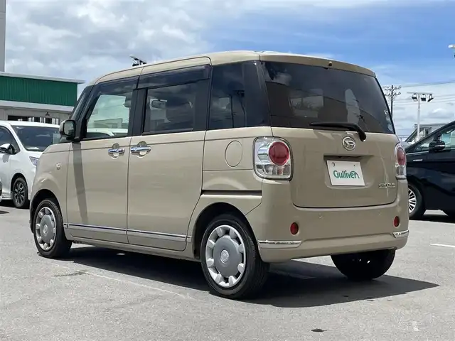 ダイハツ ムーヴ キャンバス X LTD メイクアップ SA Ⅲ 東京都 2018(平30)年 4.3万km ナチュラルベージュマイカM ケンウッドナビ/バックモニター/衝突回避支援ブレーキ機能/オートハイビーム/ETC/アイドリングストップ/横滑り防止措置/ステアリングスイッチ/スマートキー/プッシュスタート/オートエアコン