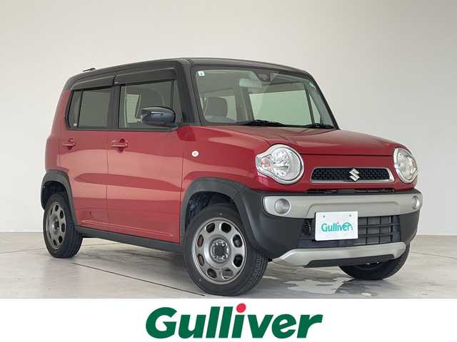 スズキ ハスラー G ターボ 愛知県 2015(平27)年 5.5万km フェニックスレッドパール/ブルーイッシュブラックパール ディズプレイオーディオナビ/ワンセグ/シートヒーター/衝突軽減システム/スマートキー/プッシュスタート/アイドリングストップ/ETC