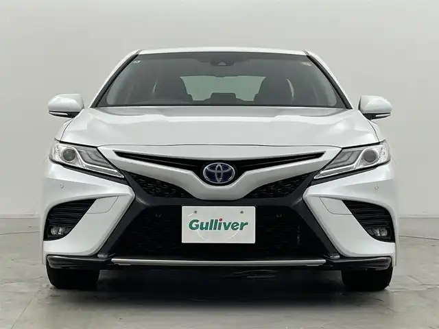 トヨタ カムリ WSレザーパッケージ 群馬県 2020(令2)年 3.1万km プラチナホワイトパールマイカ CD/DVDデッキ/スペアタイヤ/＝＝＝＝＝/センタークラスターパネル一体型8インチディスプレイオーディオ/・T-Connectナビキット/・AM/FM/SUB/Miracast/Bluetooth/フルセグTV/＝＝＝＝＝純正８インチナビ　ＣＤ／ＤＶＤデッキ　バックカメラ　衝突軽減ブレーキ　ブラインドスポットモニター　カラーヘッドアップディスプレイ　フルセグＴＶ　ドライブレコーダー　クリアランスソナー　ＥＴＣ　禁煙車