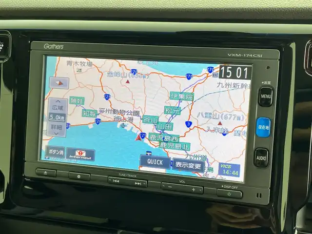 ホンダ Ｎ ＷＧＮ G SSパッケージ 鹿児島県 2017(平29)年 4.9万km ブリティッシュグリーンP ディーラーナビ　/（ワンセグ/Ｂｌｕｅｔｏｏｔｈ)　/ステアリングスイッチ　/バックカメラ　/前方ドライブレコーダー　/ＥＴＣ　/軽減ブレーキ　/ドアバイザー　/プッシュスタートボタン　/純正フロアマット　/スマートキー