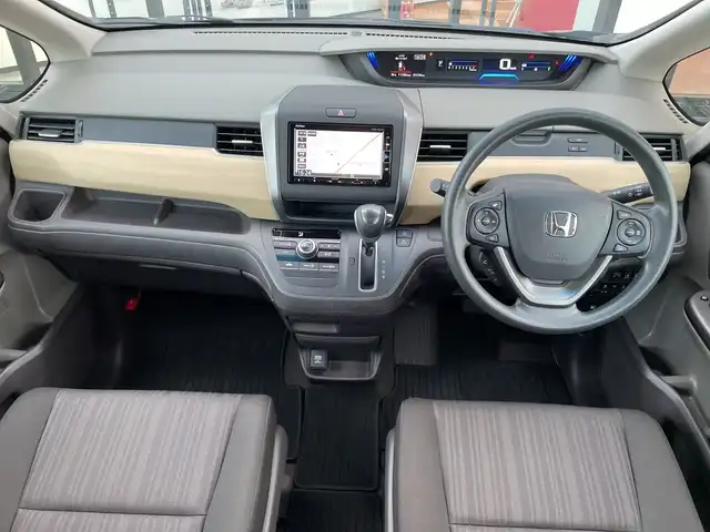 ホンダ フリード G ホンダセンシング 千葉県 2018(平30)年 1.2万km コバルトブルーパール 純正SDナビ/(Bluetooth/DVD/CD/AM/FM)/バックカメラ/衝突被害軽減システム/車線逸脱警報/クルーズコントロール/両側パワースライドドア/横滑り防止装置/ETC/ドライブレコーダー/アイドリングストップ/オートライト/ウィンカーミラー/電動格納ミラー/シートリフター/プッシュスタート/スマートキー/フロアマット/ドアバイザー/スペアキー/取扱説明書