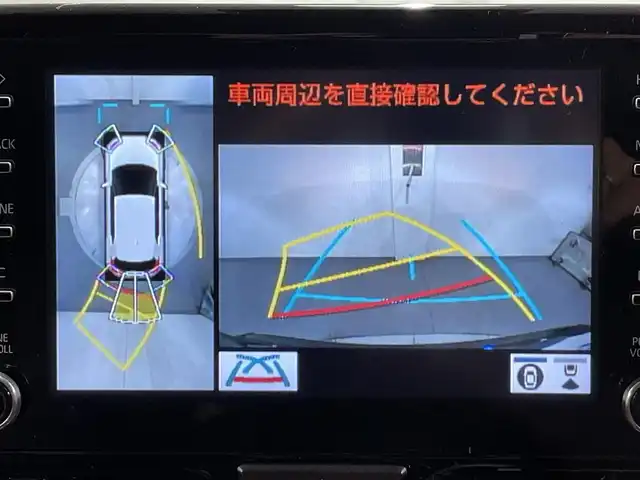 トヨタ ヤリスクロス ハイブリッド Z 愛知県 2022(令4)年 3.7万km ブラックマイカ 純正8インチコネクトナビ（BT/USB/FM/AM/Miracast)/車外カメラ（全方位/フロント/バック/サイド）/モデリスタフルエアロ/トヨタセーフティセンス/レーダークルーズコントロール/衝突被害軽減システム/レーンキープアシスト/横滑り防止装置/オートマチックハイビーム/アイドリングストップ/コーナーセンサー/パワーシート/シートヒーター/ハーフレザーシート/純正アルミホイール（18inch)/純正LEDライト/純正フロアマット/ビルトインETC/スペアキー1本/保証書/取扱説明書