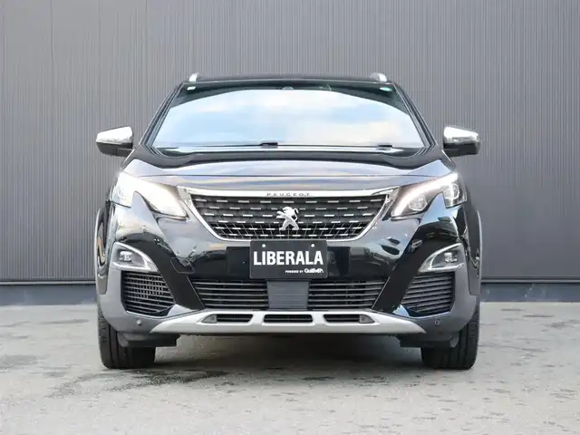 プジョー ３００８ GT ブルー HDi 静岡県 2019(令1)年 5.2万km ペルラネラブラック 純正オーディオ/Bluetooth/AppleCarPlay/ルーフレール/半革シート/前後ドラレコ/プッシュスタート/スマートキー/ETC/レーダークルーズコントロール/LEDヘッドライト/バックカメラ/アラウンドビュー/インテリジェントハイビーム/ストップ＆スタート/パーキングセンサー/ブラインドスポットモニター/ディレクショナルヘッドライト/電動格納ミラー/アンビエンスライト/ハンズフリー電動テールゲート