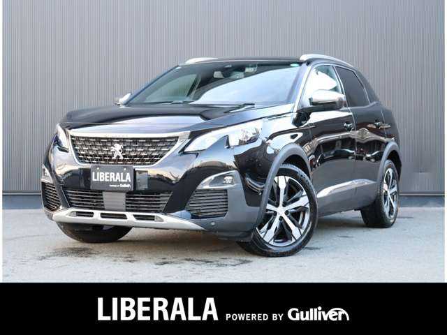 プジョー ３００８ GT ブルー HDi 静岡県 2019(令1)年 5.2万km ペルラネラブラック 純正オーディオ/Bluetooth/AppleCarPlay/ルーフレール/半革シート/前後ドラレコ/プッシュスタート/スマートキー/ETC/レーダークルーズコントロール/LEDヘッドライト/バックカメラ/アラウンドビュー/インテリジェントハイビーム/ストップ＆スタート/パーキングセンサー/ブラインドスポットモニター/ディレクショナルヘッドライト/電動格納ミラー/アンビエンスライト/ハンズフリー電動テールゲート